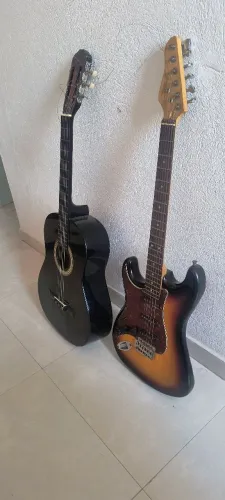 Guitarra Giannini Standart séries + violão