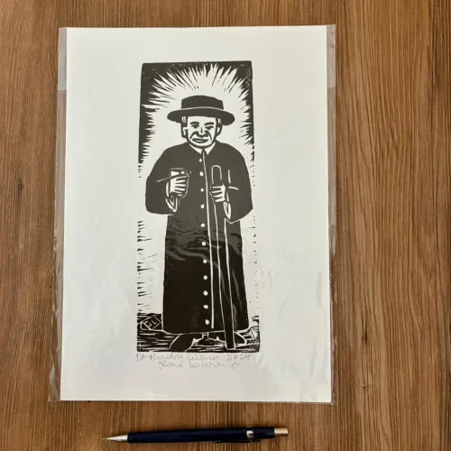Três (3) Xilogravuras Mestre Lourenço