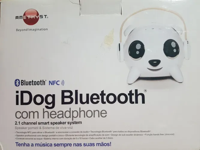 Idog Bluetooth com headphone