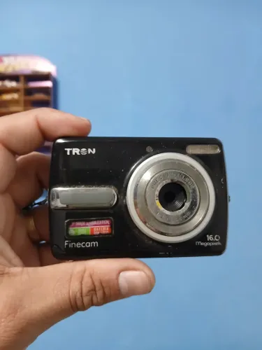 Câmera digital Tron 16 mp finecam FL160