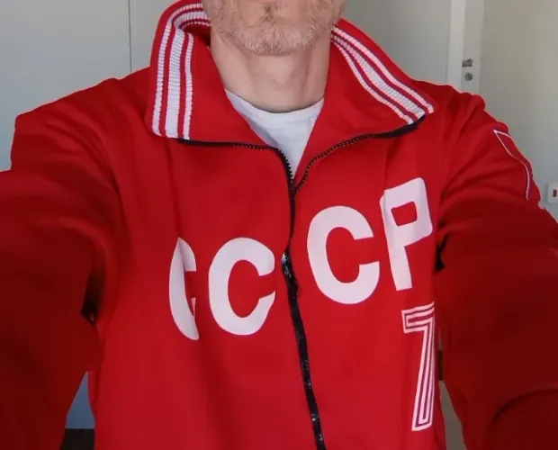 Jaqueta Esportiva Liga Retrô USSR - CCCP