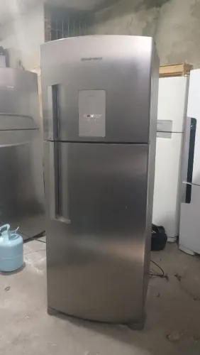 Geladeira Brastemp Frost Free inox