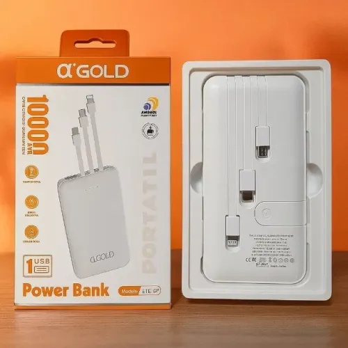 Carregador Portátil 10000mAh 3.1A BTE-28 A?Gold
