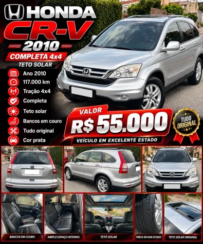 Honda CR-V EXL 2.0 16V 4wd/2.0 Flexone Aut. 2010