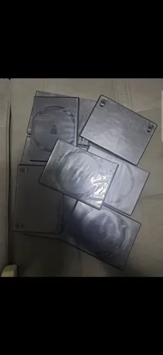 Lote 100 capas dvd usados