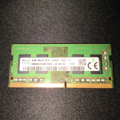 Memória RAM DDR4 4GB Notebook