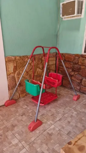 Balanço duplo pra criança