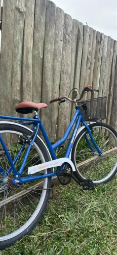 Bicicleta Mormaii Soberana Aro 26 | Pouco uso | Cestinha e Bagageiro