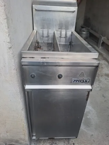 Fritadeira industrial dupla a gás PPIENK