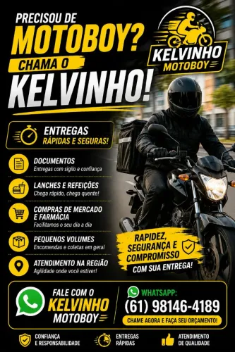 Motoboy entrega