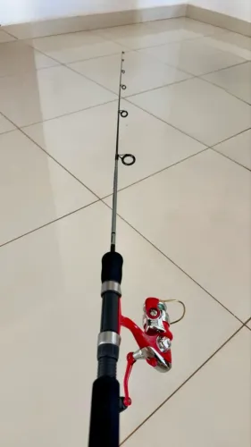 Vara de pesca evolution 6 - 10lb + molinete