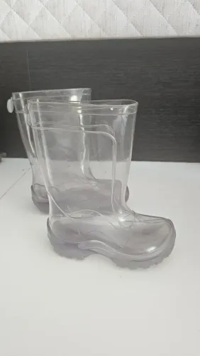 Galocha unisex transparente 