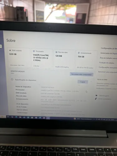Notebook Lenovo DeaPad i3 10° geração 