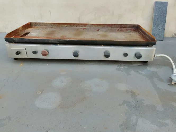Chapa de lanche profissional 120x50 6mm pra ir embora hoje
