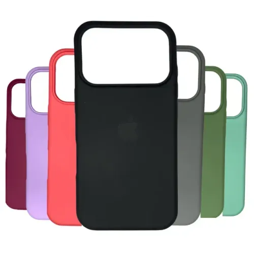 Capa, Capinha, Case IPhone (TODOS MODELOS) Silicone Aveludada Colorida ***FRETE GRÁTIS***