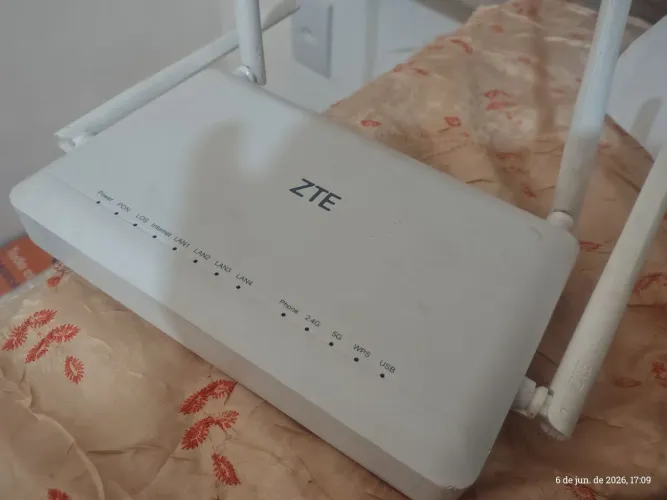 110,00 MODEM ZTE 4 ANTENAS . PLANALTO BH