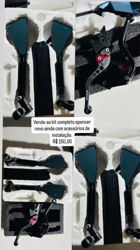 Vende kit espelhos e Manetes esportivos 