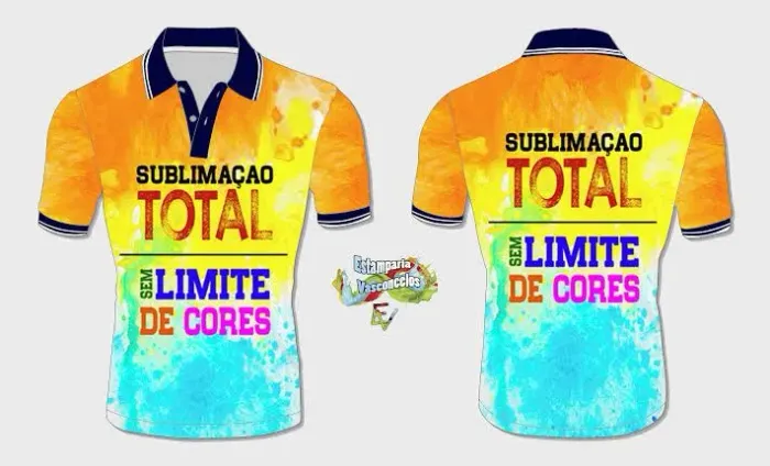 Camisa sublimação total
