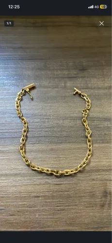 PULSEIRA BANHADA OURO 18k