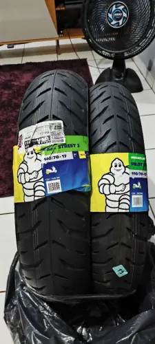 Pneus Michelin 140/70-17 e 110/70/17, Custo-Benefício