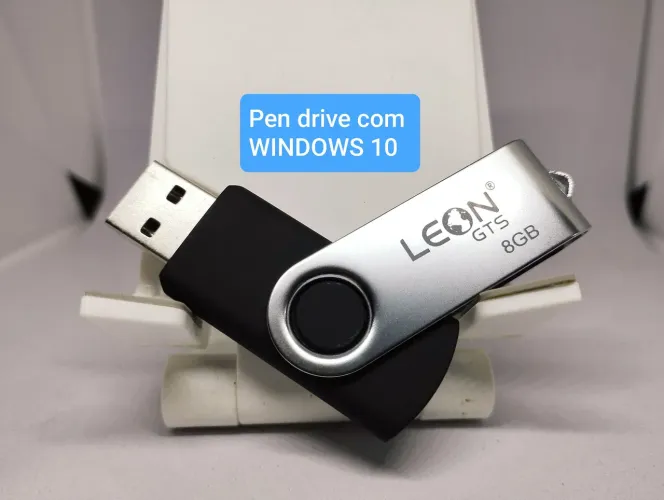 ENTREGA GRÁTIS - Pen drive com WINDOWS 10, faça você mesmo ou comece uma renda extra