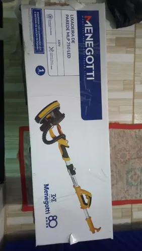 Lixadeira teto e  parede