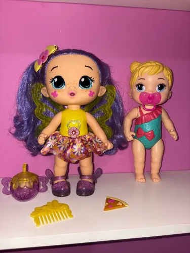 Baby alive Glo pixels + baby alive hora do banho