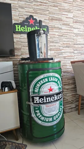 Tambor para bar e espaço gourmet 