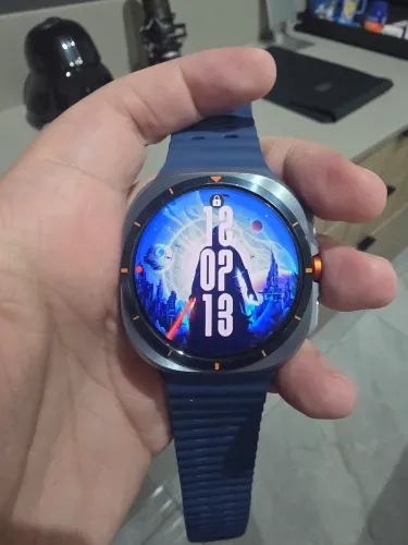 Galaxy Watch Ultra Azul Semi Novo e com Acessórios