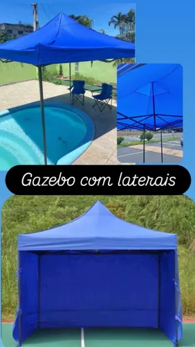 Tenda gazebo 3x3 articulada 