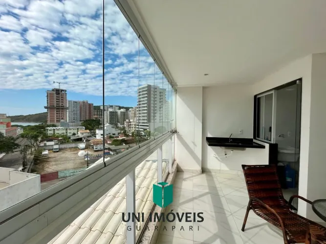 Apartamento 3 quartos, 2v. de garagem, Mobiliado, Sol da Manhã, Lazer com Piscina, na Prai