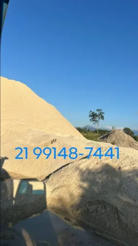 Areia lavada,areia fina ,média e grossa a partir 480,00