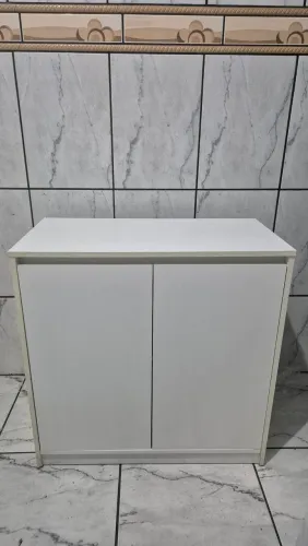 Armário de Chão Pequeno Branco