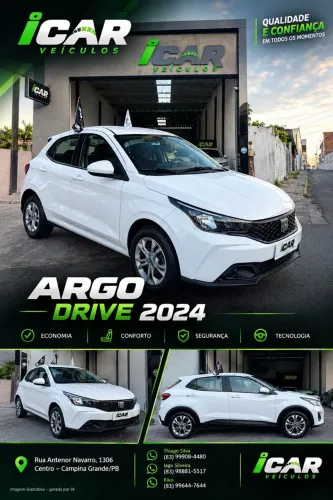 Fiat Argo Drive 1.0 6V Flex 2024