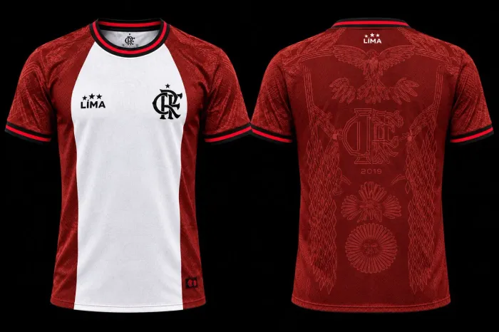 Camisa flamengo(urubu-lima)