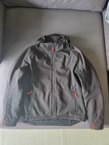 Jaqueta de Moto Dainese Softshell Hoodie Tam. M + Proteções
