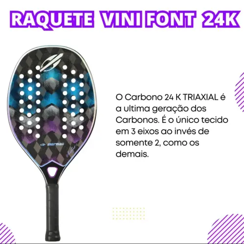 Raquete Beach Tennis Mormaii Vini Font II