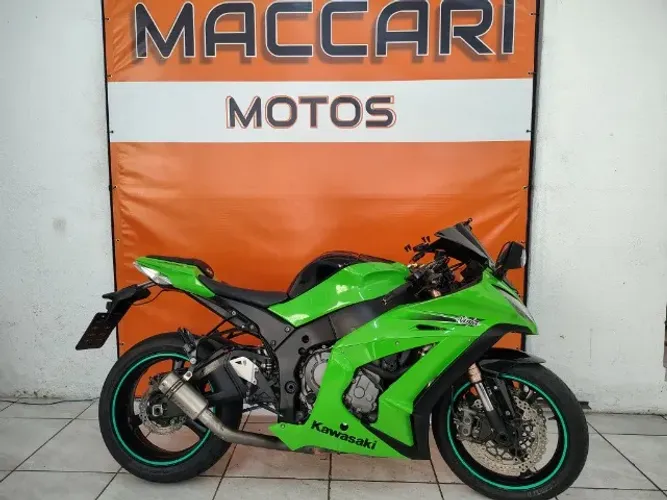 Kawasaki NINJA ZX 10R 2011 ( ABS ) verde