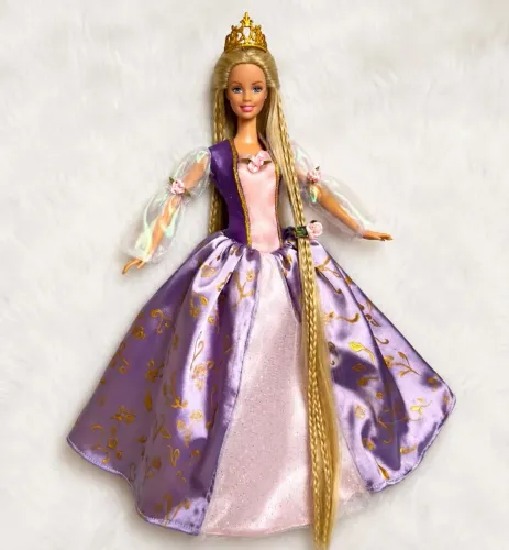Vestido Artesanal Rapunzel 