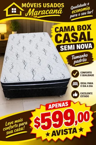 Cama box plumatex