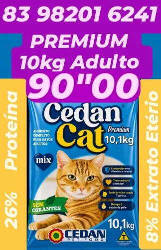 Ração Saborosa Cat premium 10kg/25kg ADULTO