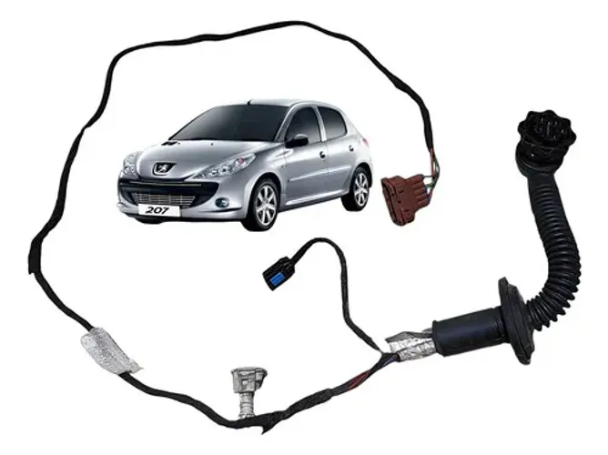 Chicote Porta Traseira Peugeot 207 Hatch 1.4 2011