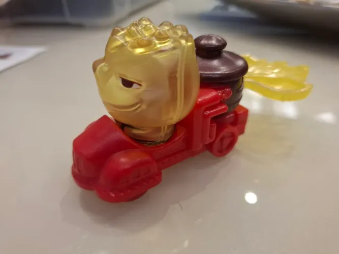 Boneco Brasa -Elementos - Disney Pixar Mcdonald's