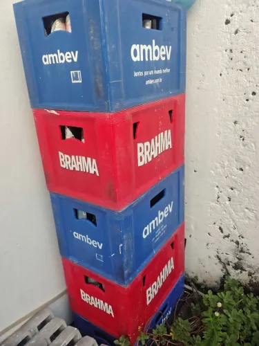 Engradados de cerveja