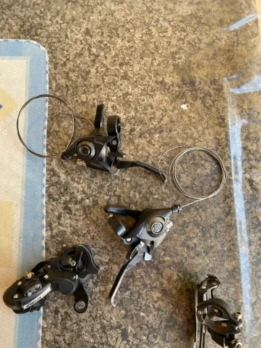Kit de passador de marcha completo bicicleta com aro 26 produto usado