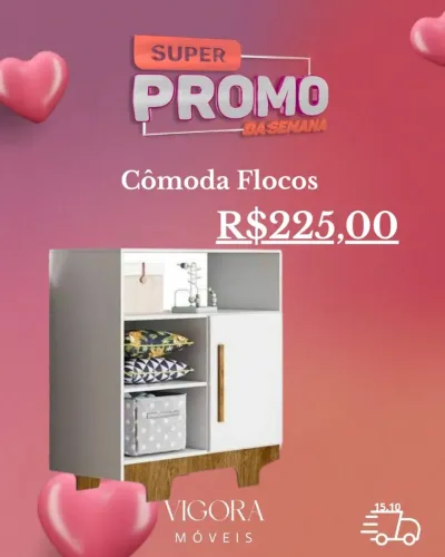 Comoda flocos