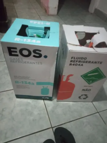 Gás de refrigeração novo pra vender