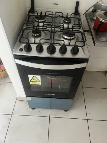 Fogão 4 bocas Brastemp