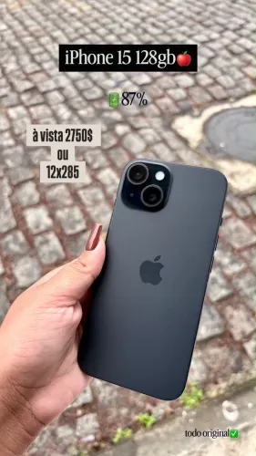 iPhone 15 128GB Todo Original!