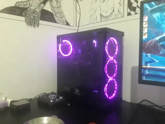 Computador PC Gamer RTX 4060, I5 12400f, 16Gb Ram, 500Gb SSD